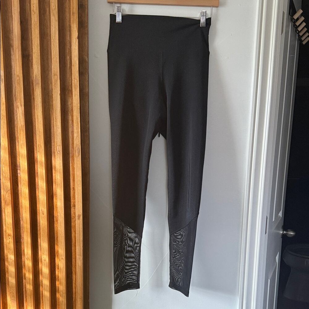 Anthropologie X Beach Riot Ayla Ribbed Legging with Mesh. M